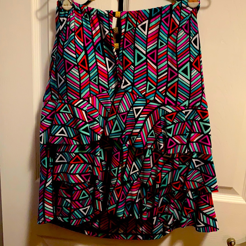 Plus size halter bathing suit top